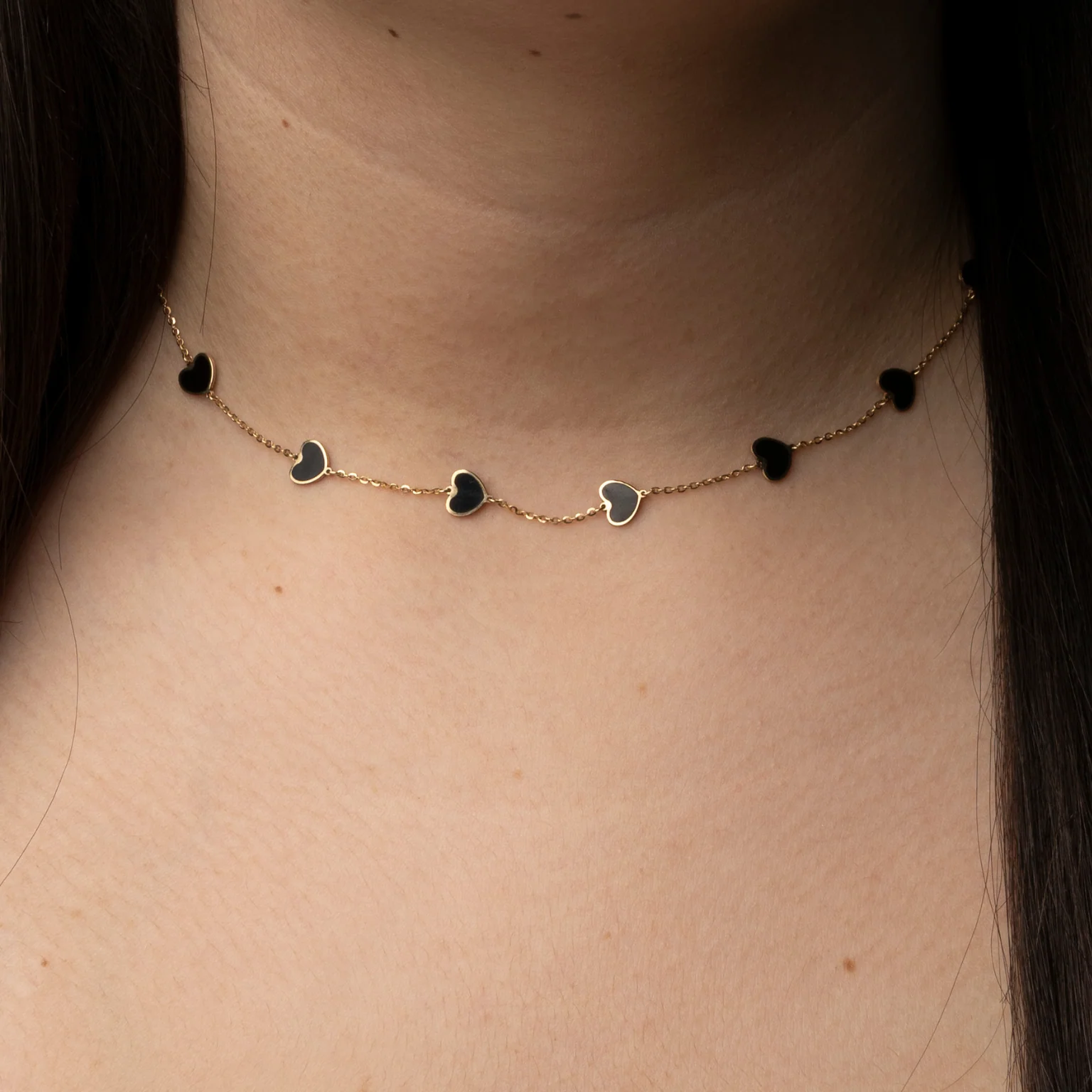 14k Black Hearts Set - Modern Passion - Image 3