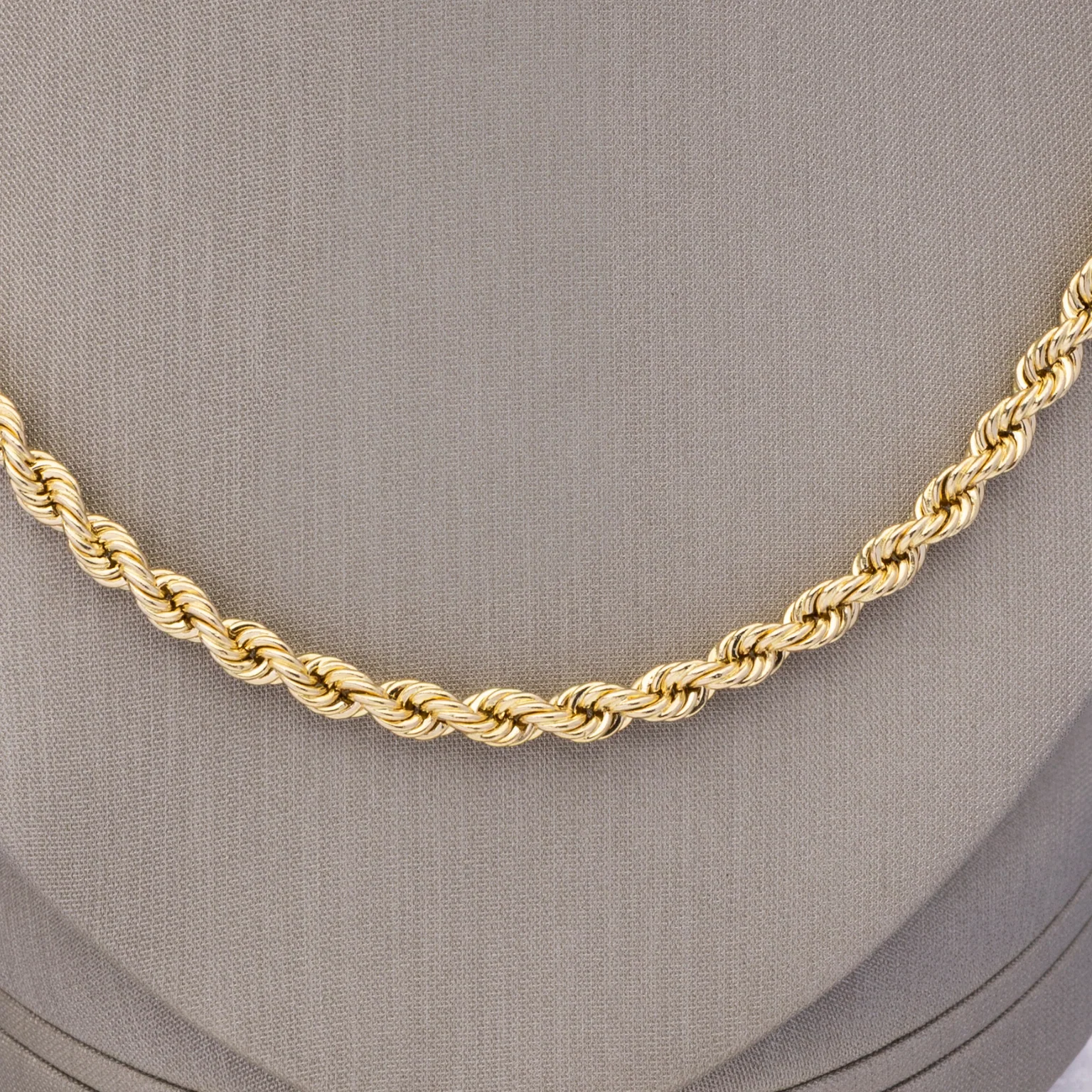 14k Thick Rope Chain - Classic Timeless Style - Image 4