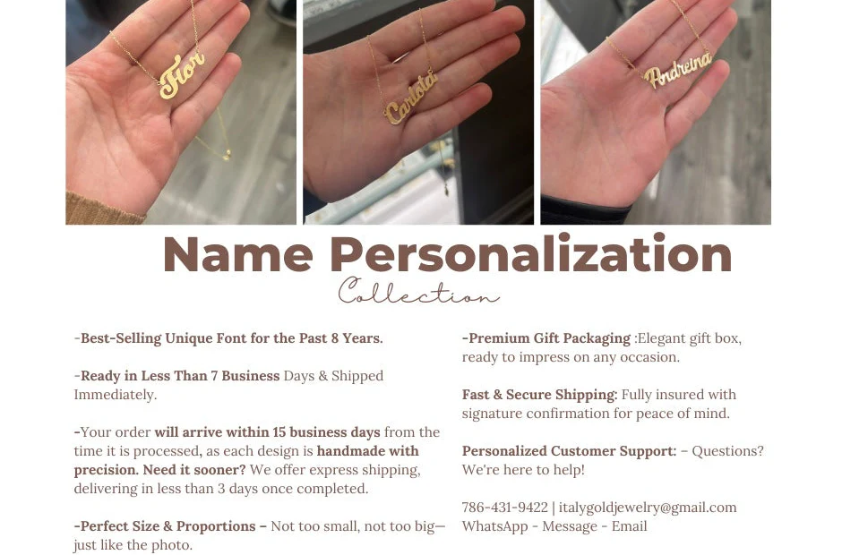 14k Personalized Name Chain - Your Name, Your Style - Image 6